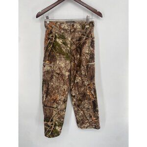 CABELA'S BOYS KIDS CAMO SNOW PANTS HUNTING SIZE MEDIUM REGULAR MULTIPOCKETS